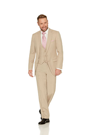 ALLURE MEN TAN TUXEDO